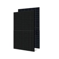 Hyundai Energy Solutions 405W 132 HC 1500V BLK/BLK Bifacial Solar Panel, HIS-S405YH(BK)
