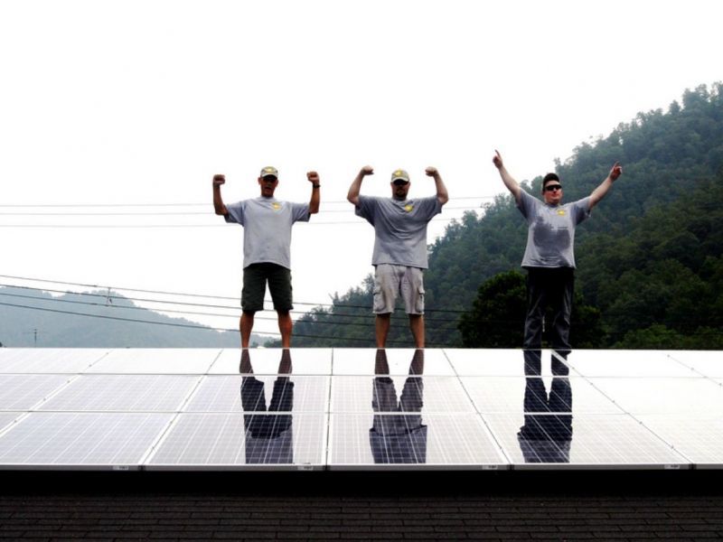 Man Town Hall 15.9kW SolarWorld Project
