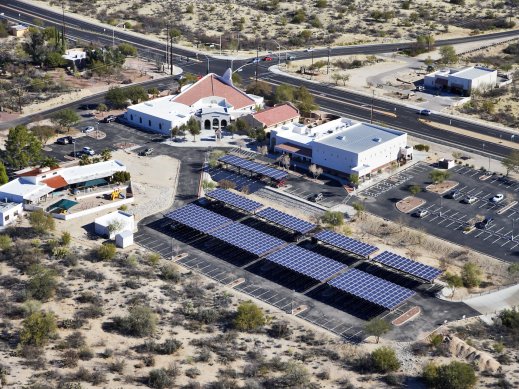 150 kW Oro Valley, Arizona Solar Carport